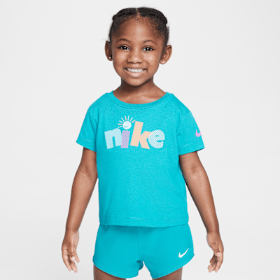 Nike Sunny Swoosh Toddler Graphic T-Shirt. Nike.com